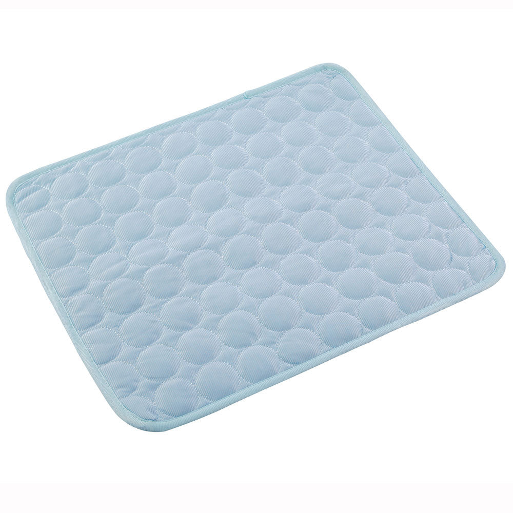 Dog Summer Cooling Mat 3 Size Pet Ice Pad Cool Cold Silk Moisture-Proof Cooler Sofa Mats Portable Tour Sleeping Pet Accessories